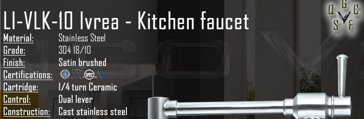 LIVLK10 Linea Imperiale sinks and faucets
