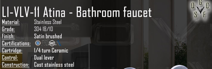 LIVLV11 Linea Imperiale sinks and faucets