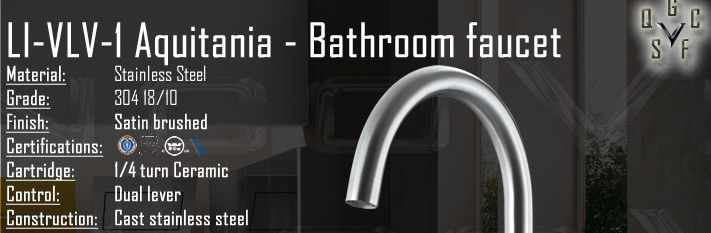 LIVLV1 Linea Imperiale sinks and faucets