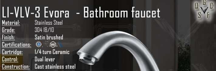 LIVLV3 Linea Imperiale sinks and faucets