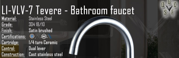 LIVLV7 Linea Imperiale sinks and faucets