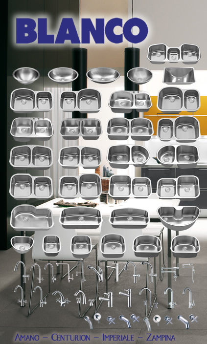 LI800M Linea Imperiale sinks and faucets